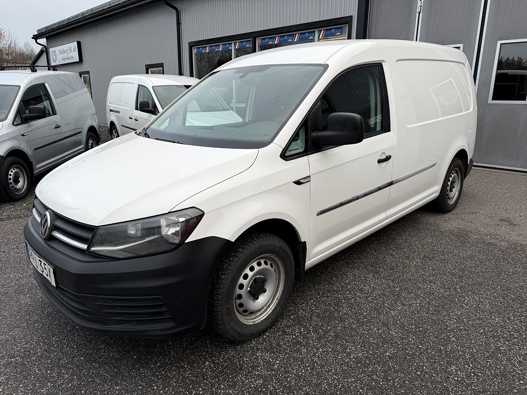 Volkswagen Caddy Maxi 2.0 TDI 1 ägare Värmare Ny kamrem Moms
