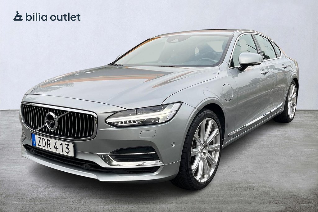 Volvo S90 T8 AWD Inscription Pro Laddhybrid Skinn Massage 