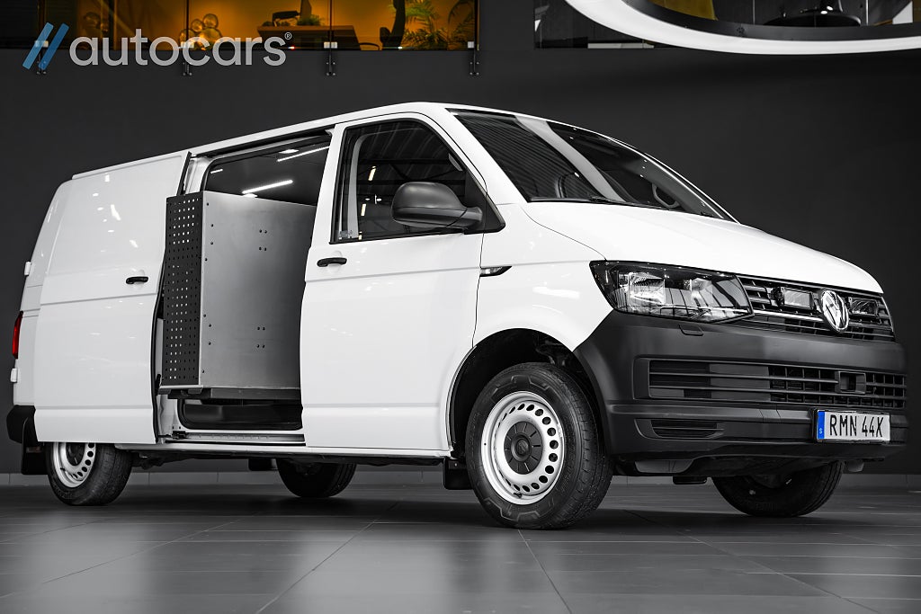 Volkswagen Transporter 150hk L2|Leasbar|Inredd |SE UTR