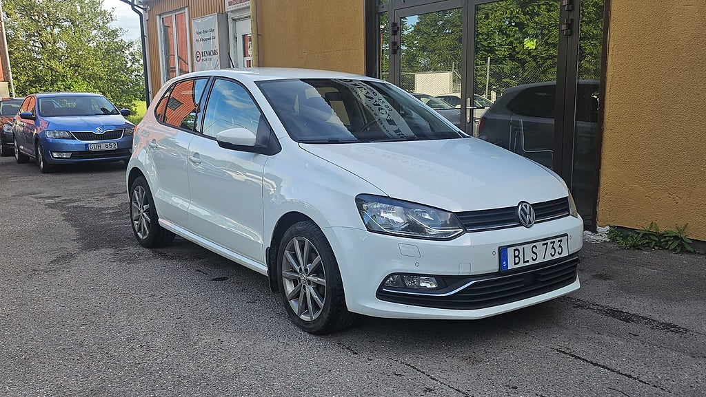Volkswagen Polo 5-dörrar 1.2 TSI BMT Base Euro 6 Bes/Avb:-539kr / mån