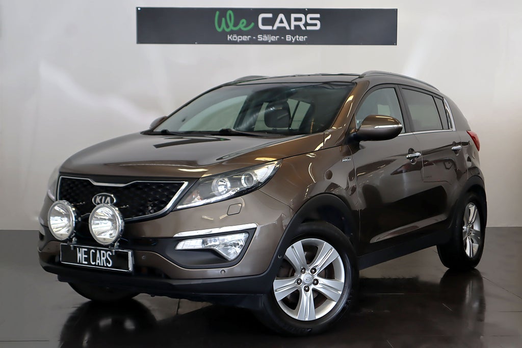 Kia Sportage 2.0 CRDi AWD Drag 4140kg Skinn 184hk