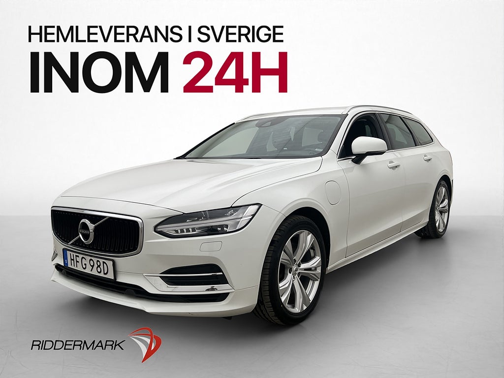 Volvo V90 Recharge T8 AWD Momentum P-Värm Drag Carplay