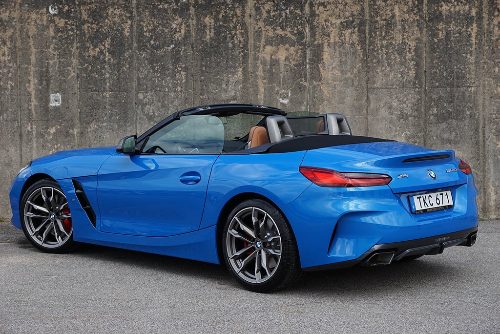 BMW Z4 M40i 340hk M Sport|Misano Blue|Låga Mil|H&K|HuD|