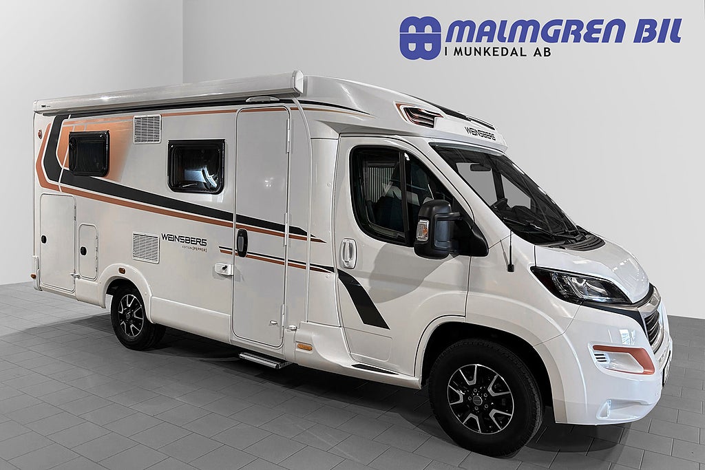 Weinsberg CaraCompact 600 MEG EDITION [PEPPER] LÅNGBÄDDAR Cykelställ 