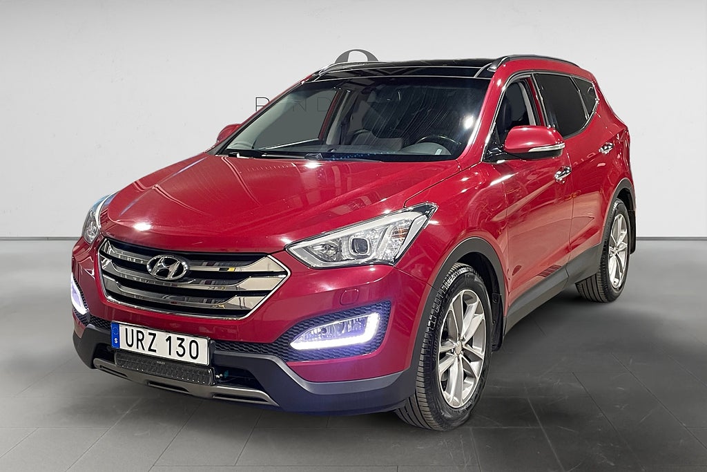 Hyundai Santa Fe 2.2 CRDi 197HK AUT 4WD PREMIUM DRAG NAVI PANO M&K 19" 