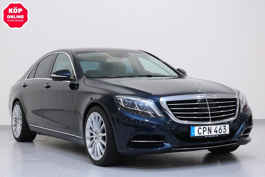 Mercedes-Benz S 350 d Svensksåld Burmester 360 Softclose 