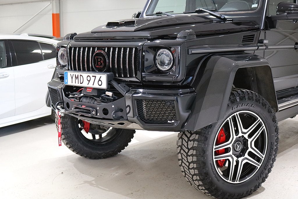 Mercedes-Benz G500 4x4 har rullat 2 700 mil. 
