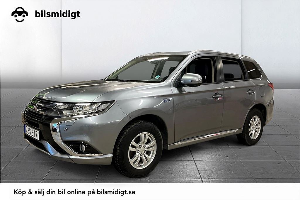 Mitsubishi Outlander PHEV Delläder Rattvärme P-Sens Kamkedja MOMS 203hk