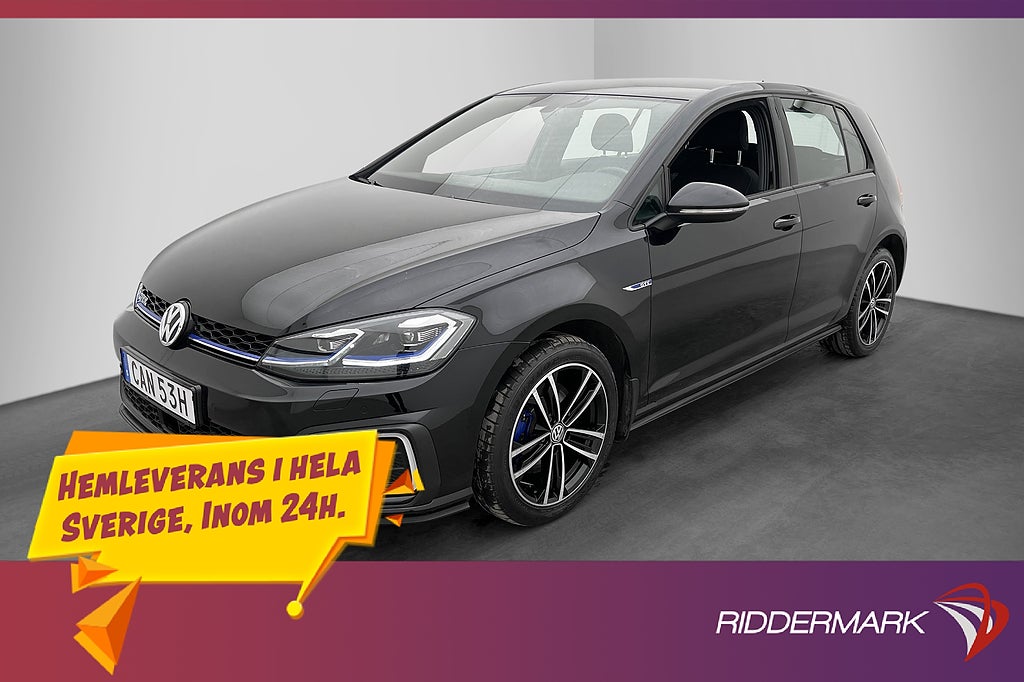 Volkswagen Golf GTE 204hk Cockpit Sensorer CarPlay Adp-Fart