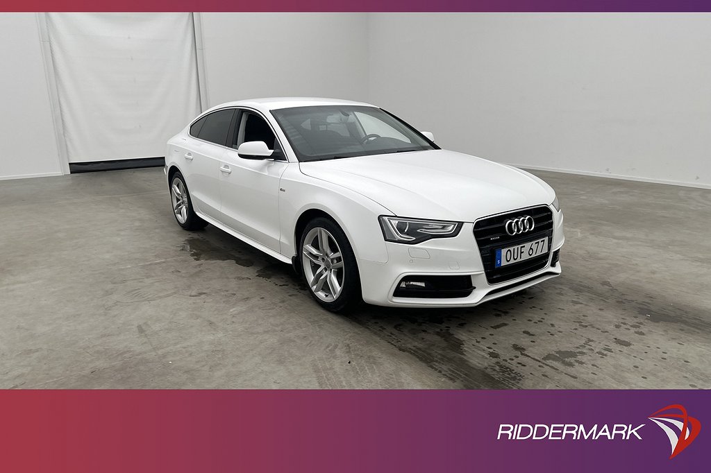 Audi A5 Sportback TDI Q 190hk S-Line Sensorer Drag