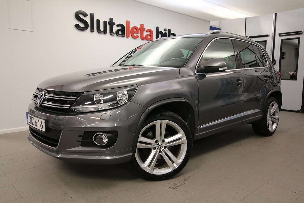 Volkswagen Tiguan 1.4 TSI 4WD Drag R-Line B-Kam Nya S/V Däck