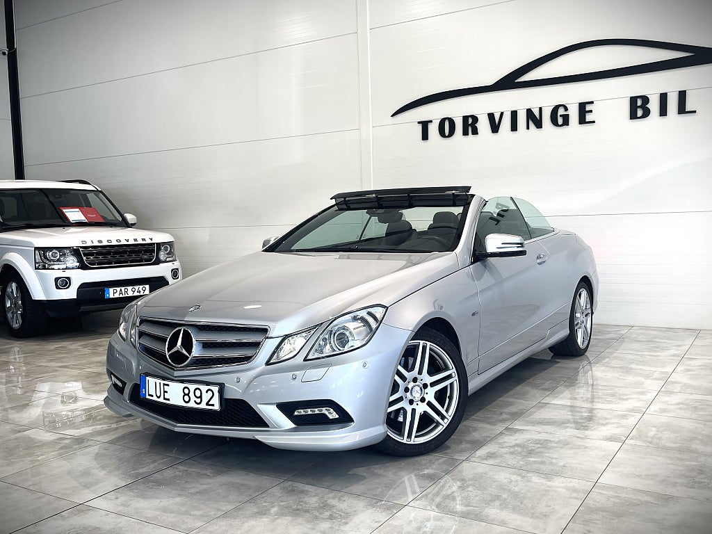 Mercedes-Benz E 250 Cabriolet 7G-Tronic Plus AMG Sport Sv Såld Euro 5