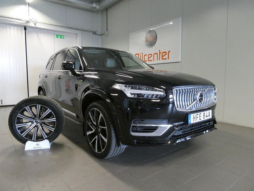 Volvo XC90 Recharge T8 AWD Ultimate Bright  Skinn-360-SoV 7-sits