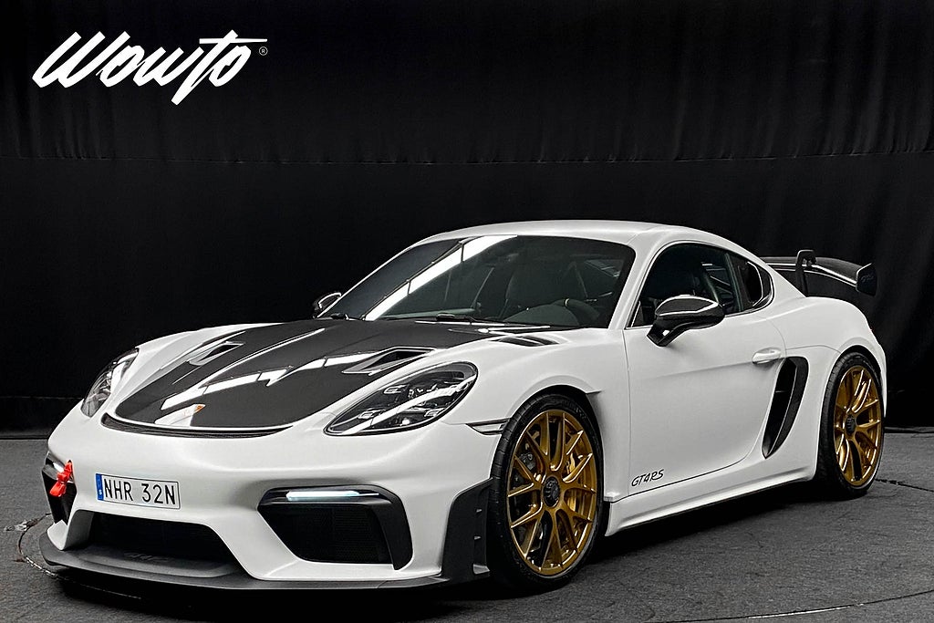 Porsche 718 Cayman GT4 RS Clubsport PDK /Weissach/PCCB/Lift /4.95%