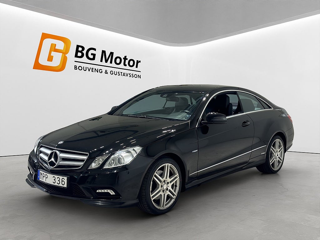 Mercedes-Benz E200 Coupé CGI 184HK Aut AMG Sport PDC/Skinn/BT