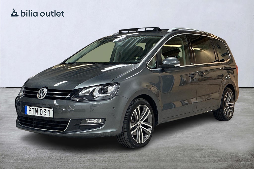 Volkswagen Sharan 2.0 TDI DSG GT 7-sits 184hk Panorama Navi Drag B-kamera