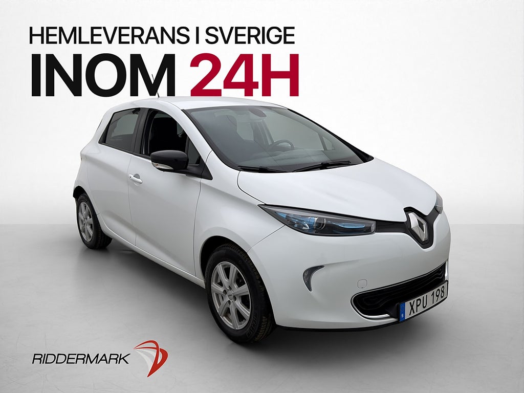 Renault Zoe R90 41 kWh Friköpt Batteri Kamera Navigation