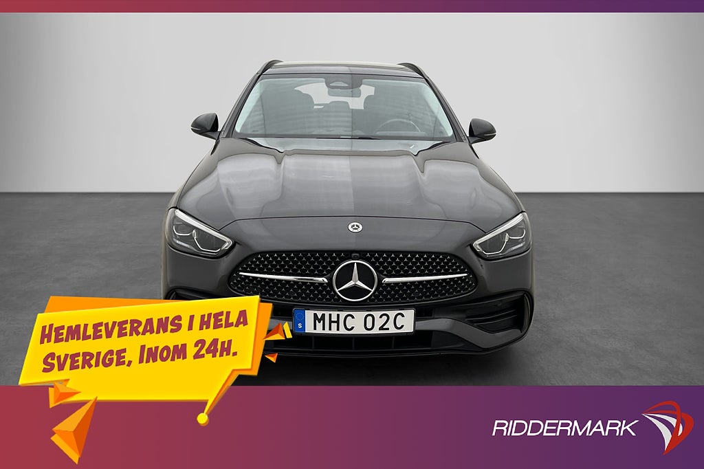 Mercedes-Benz C 200 T 204hk AMG Cockpit Pano B-Kamera Night