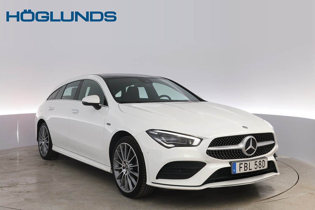 Mercedes-Benz CLA 250 e AMG Pano Ambient Värmare Burmester Drag