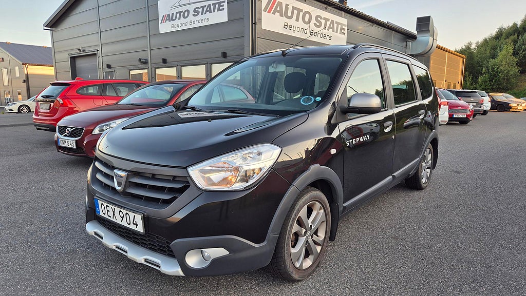 Dacia Lodgy Stepway 1.2 TCe EU6 Nybes nyservad 7-sits 