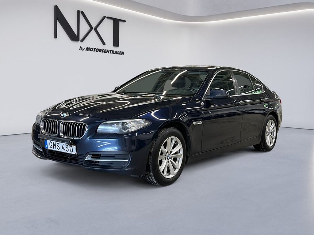 BMW 520d 190hk xDrive/Aut/4x4/V-hjul/Värmare/Led-ramp