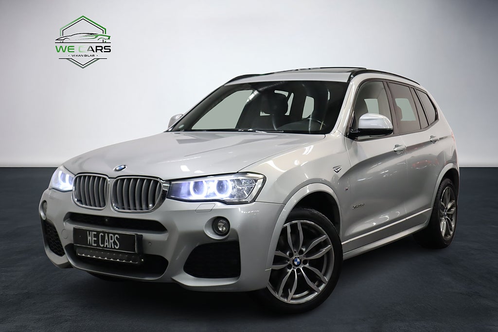 BMW X3 xDrive35d M Sport 360 Kamera Pano MoK Drag 313hk
