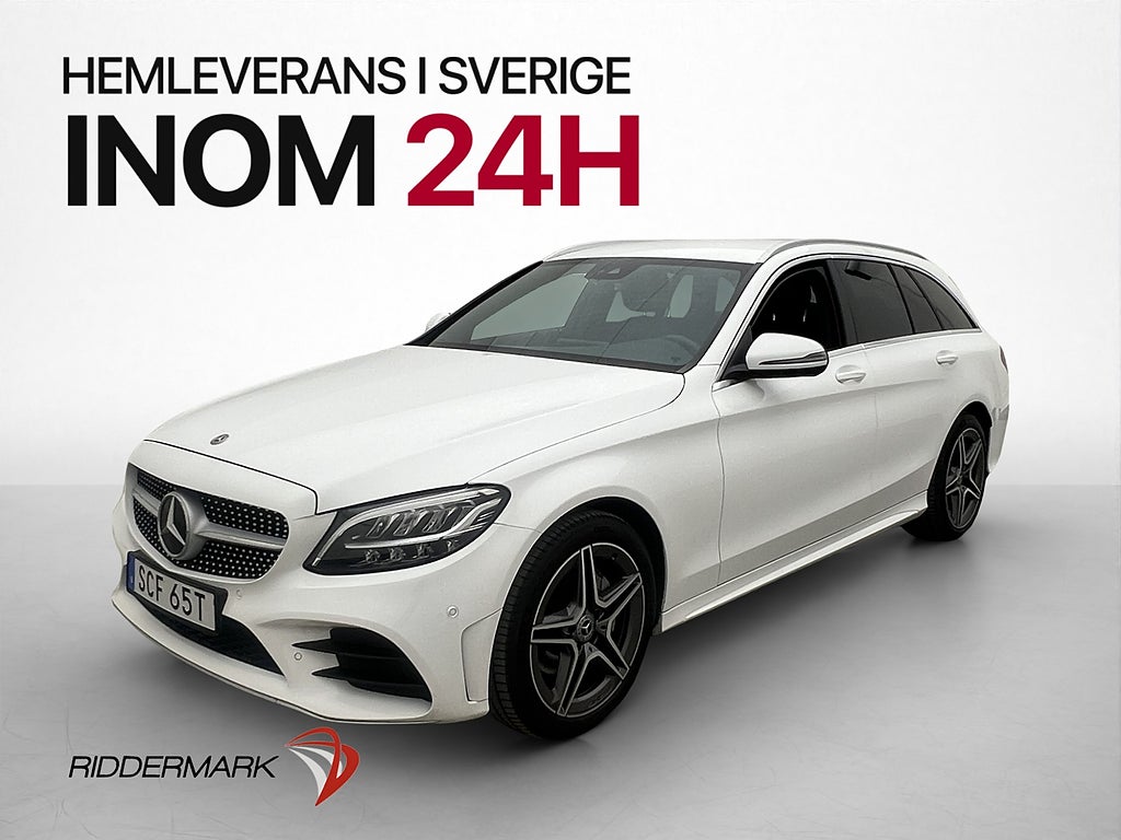 Mercedes-Benz C 200 T d AMG Drag Kamera Navi Värmare
