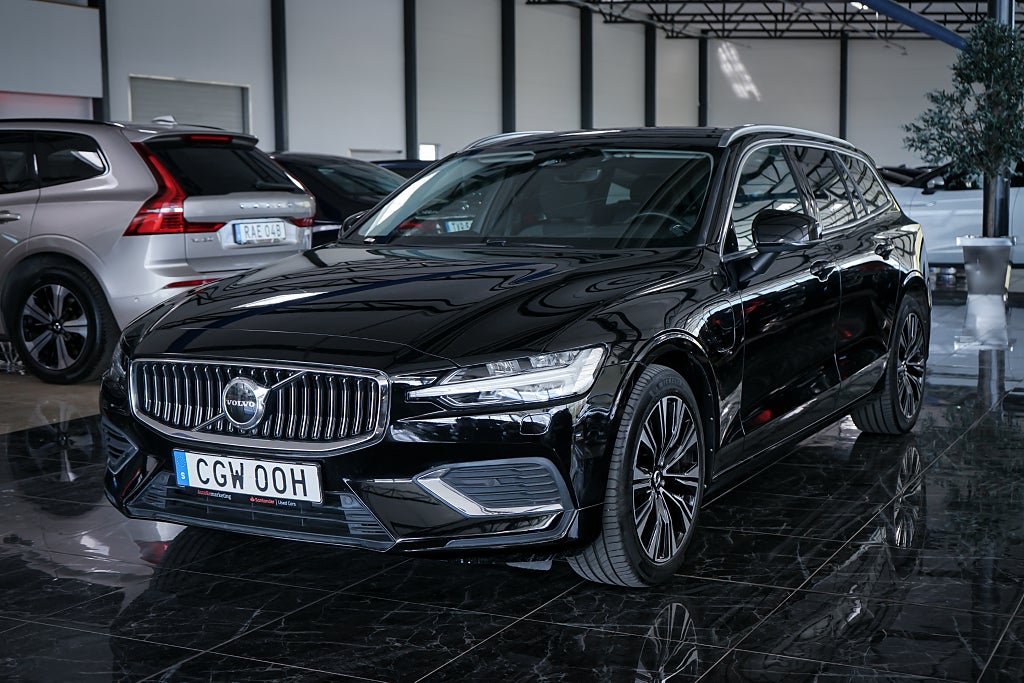 Volvo V60 Recharge T6 AWD AUT Long Range 350hk Google Kamera Blis