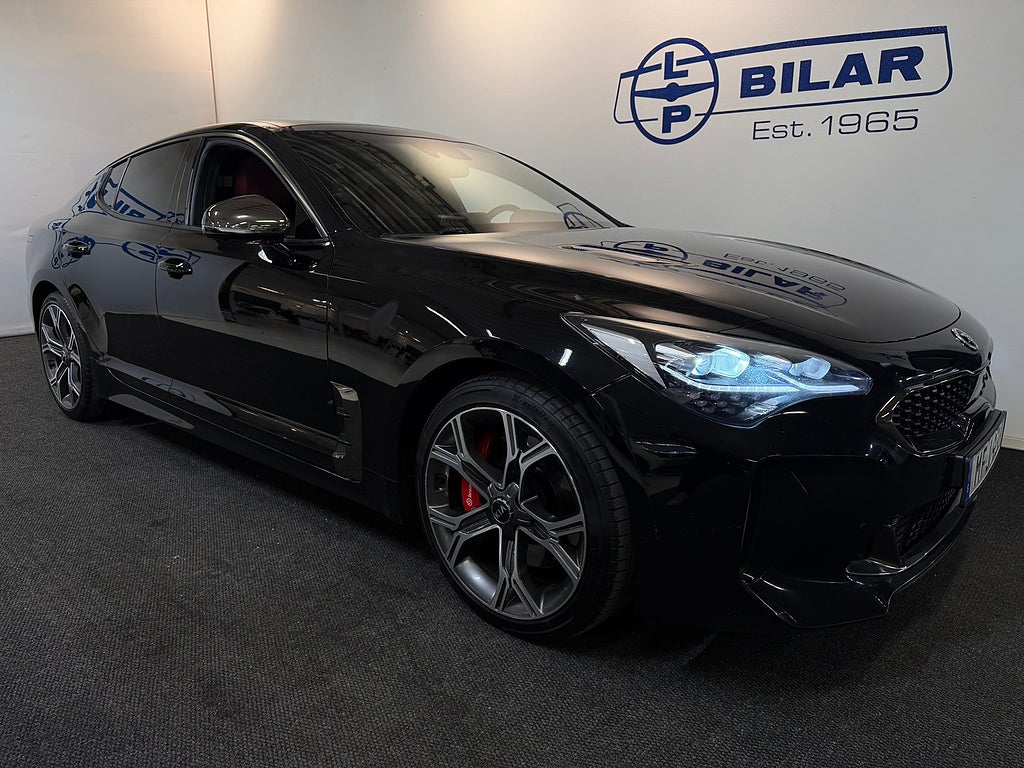 Kia Stinger V6 AWD 3.3 GT 370hk | Vhjul | 360° | Sportavgassystem