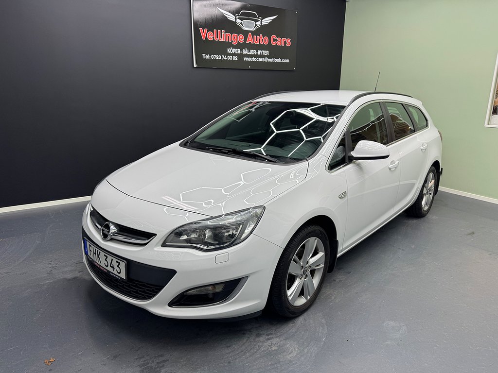 Opel Astra Sports Tourer 1.4 Turbo Sport 140hk Euro 5 | DRAG