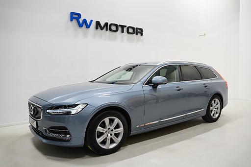 Volvo V90 D4 AWD 190hk Inscription B-kamera D-värm Drag Skinn VOC
