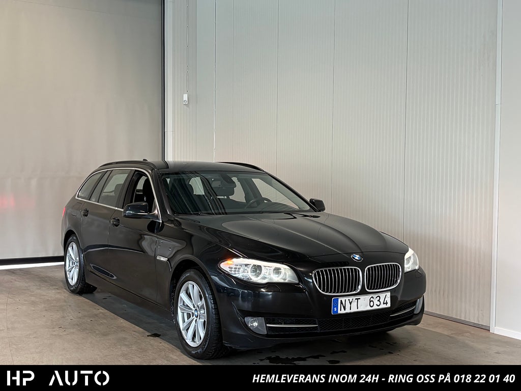 BMW 520d 184hk Touring 1 ägare Dragkrok S&V-hjul
