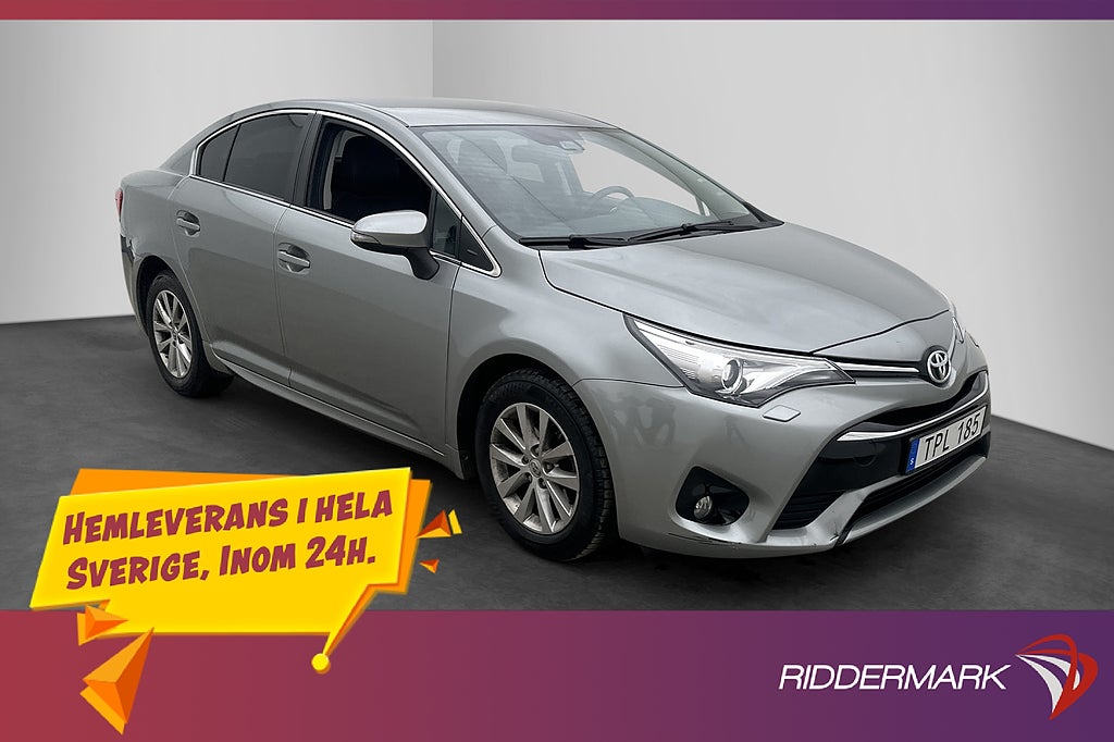 Toyota Avensis 2.0 Kamera Halvskinn Navi Keyless Få brukare