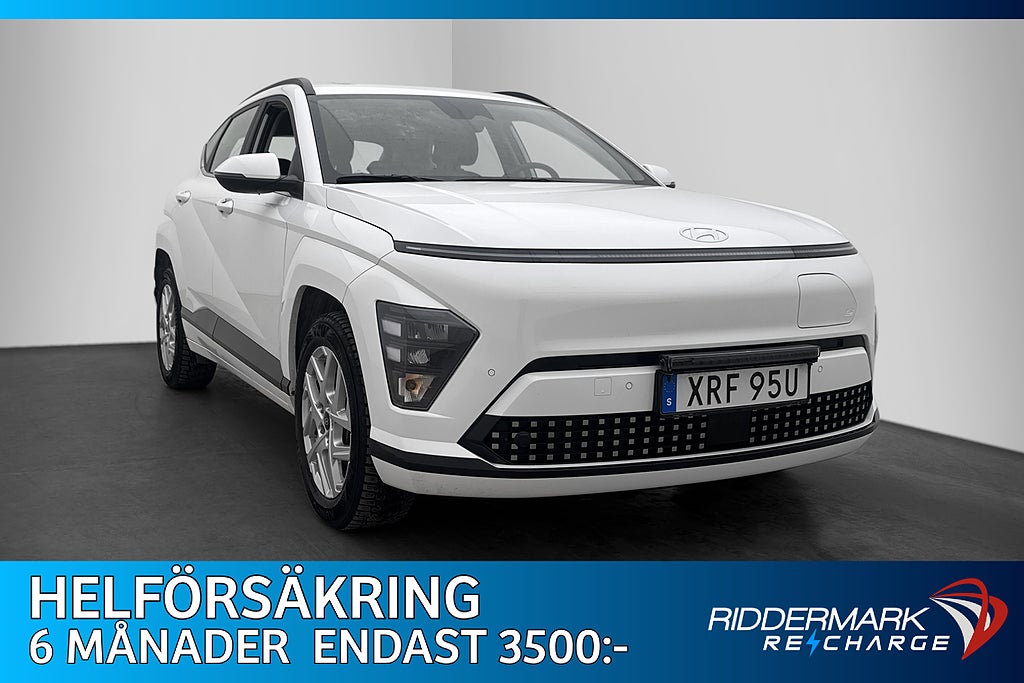 Hyundai Kona Electric Long Range Essential M&K Värmare MOMS