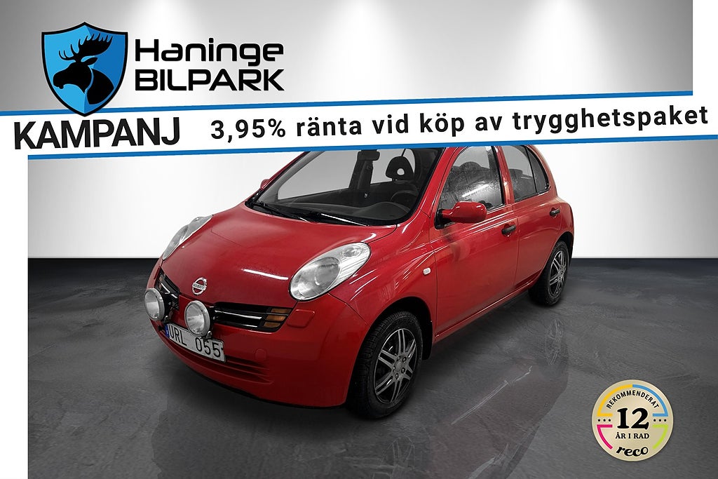 Nissan Micra 5-DR 1.2 SUPERDEAL 3.95% / KAMKEDJA / LÅGMILAD