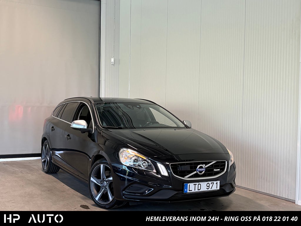 Volvo V60 D5 AWD Polestar 230hk R-Design 2 ägare Dragkrok