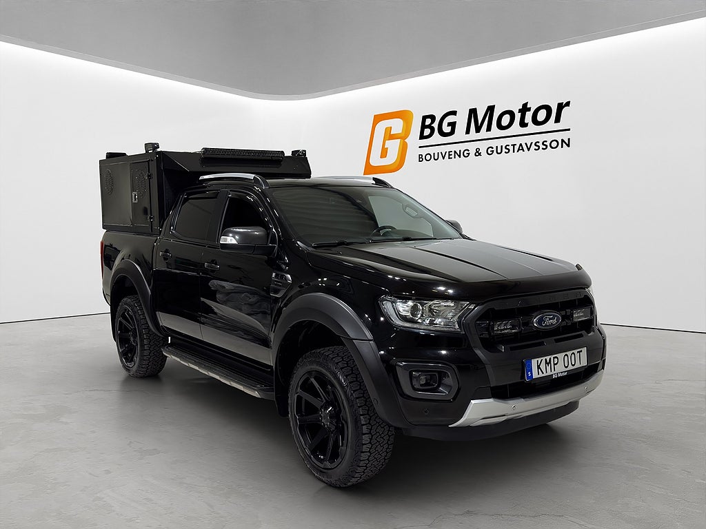 Ford ranger Wildtrak 2.0 Bi-Turbo 213HK 4x4 Hundkåpa Höjd/Värmare