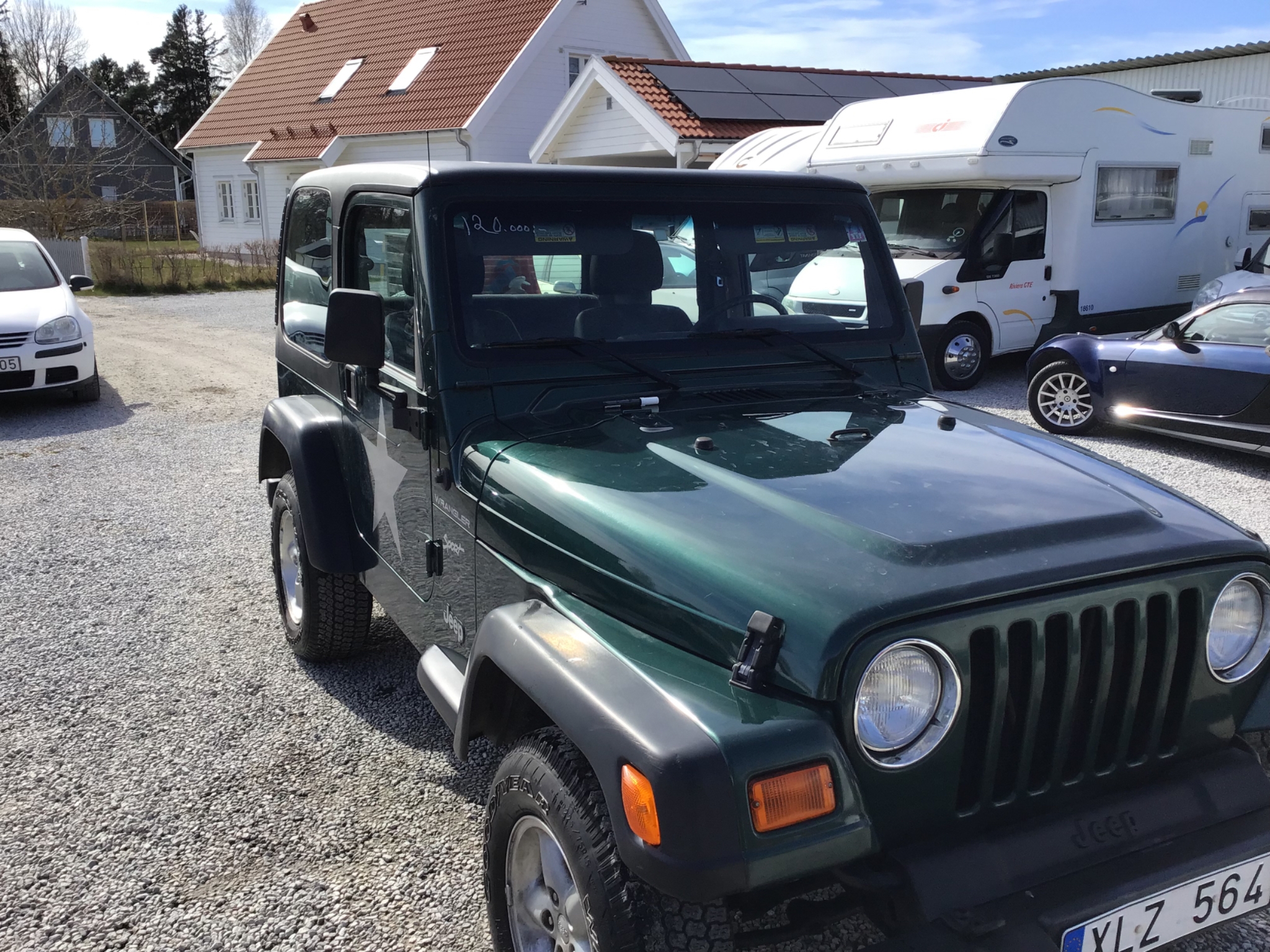 Jeep Wrangler 2.5 4WD Cabb 2001, bild 2/10