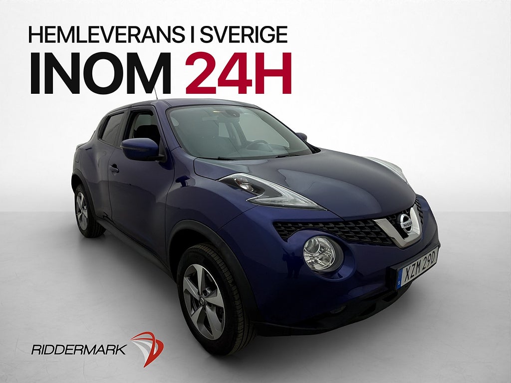 Nissan Juke 1.6 112hk N-Connecta Kamera Navigation Halvskinn
