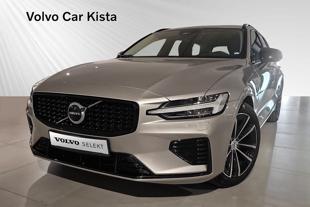 Volvo V60 T6 Plus Dark Läder Dragkrok