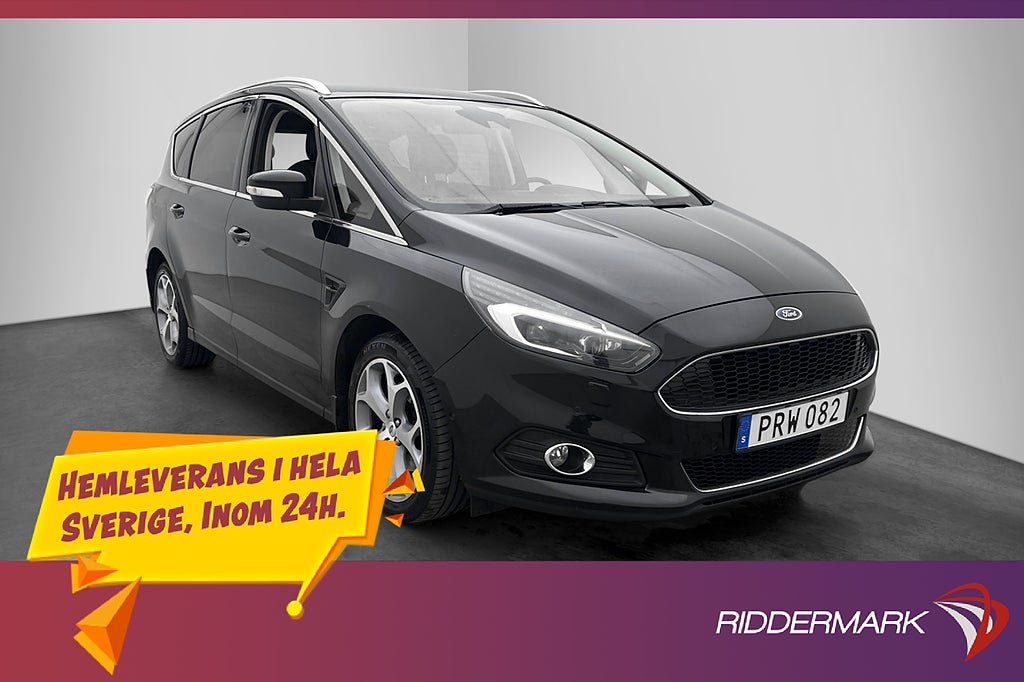 Ford S-Max 2.0 TDCi 180hk AWD Business Drag 7-Sits Navi