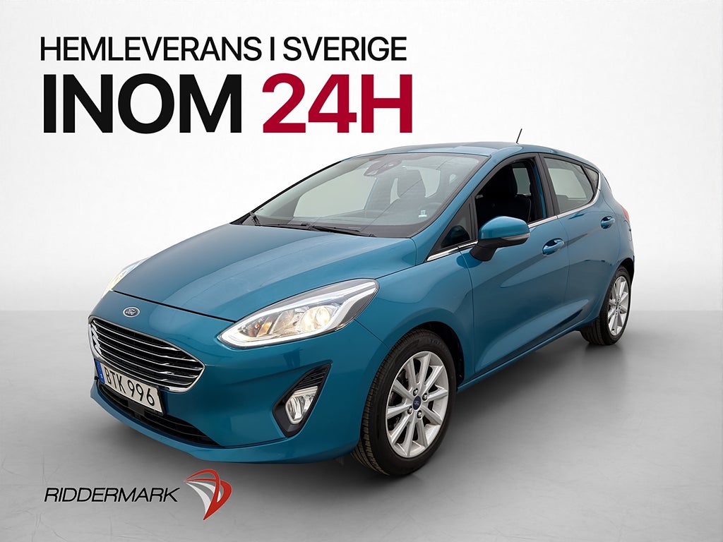 Ford Fiesta 1.0 EcoBoost Titanium M&K-Värmare Navi CarPlay