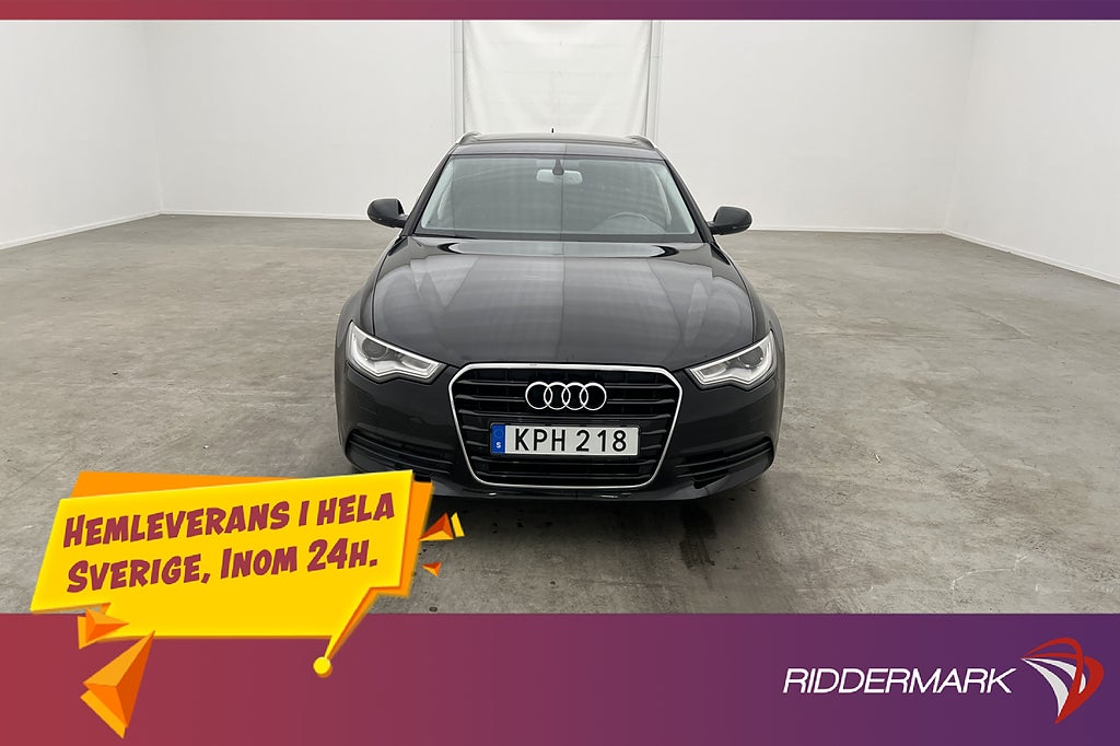 Audi A6 TDI 190hk Proline D-Värmare Sensorer Keyless Drag