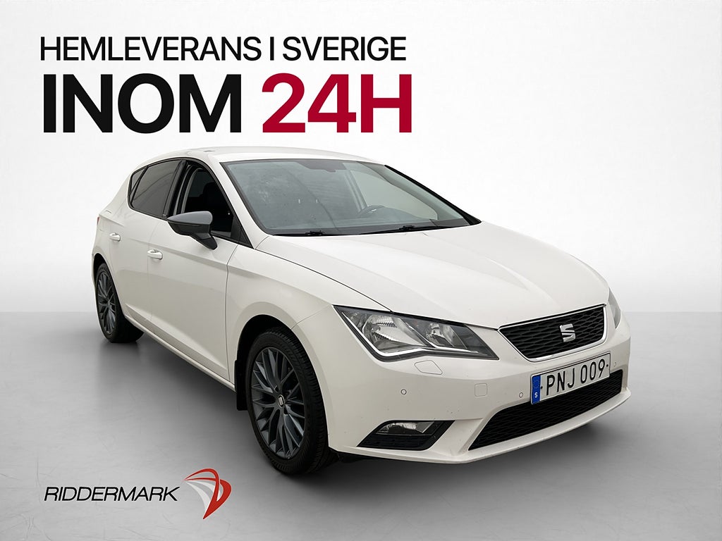 Seat Leon 1.2 TSI 110hk Style Sensorer CarPlay Halvskinn