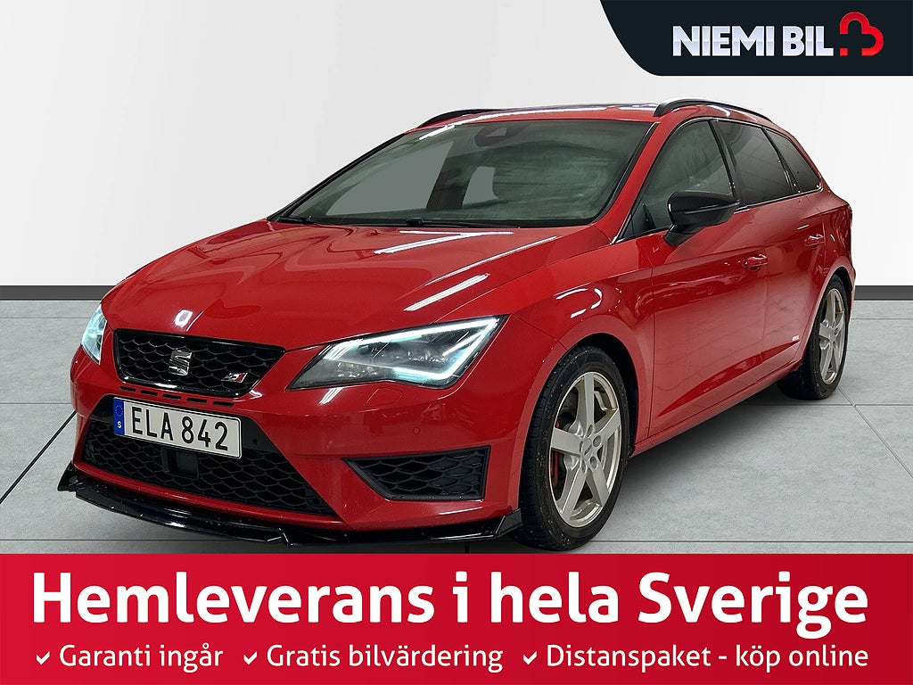 Seat Leon ST León Cupra ST 2.0 TSI 290hk Navi Pano CarPlay