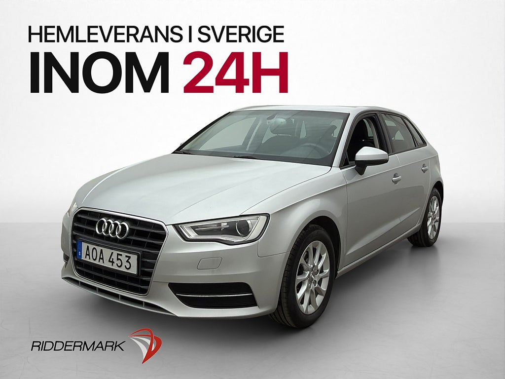 Audi A3 Sportback 1.4 TFSI 122hk Attraction En-brukare