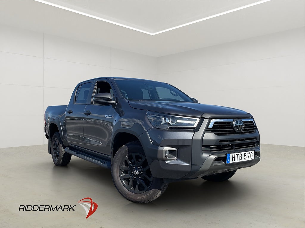 Toyota Hilux Invincible 2.8 MHEV 4WD Drag B-Kamera Diff Moms