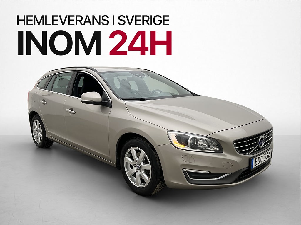 Volvo V60 D3 136hk Momentum Värmare P-Sensorer 0,45L/Mil