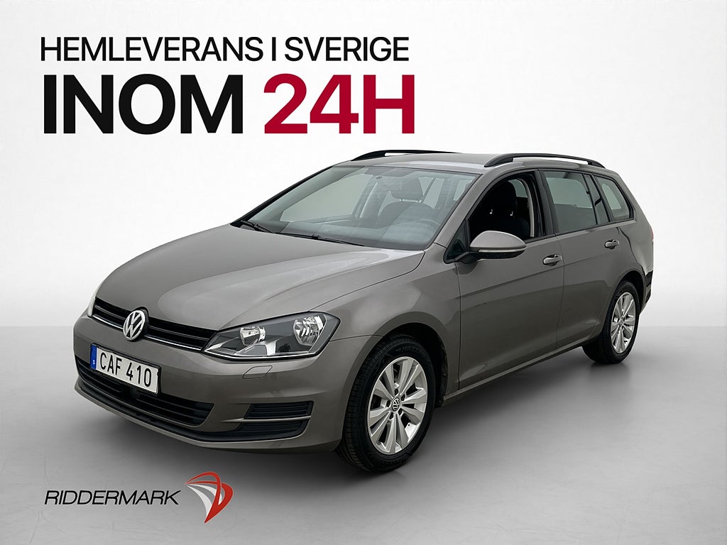 Volkswagen Golf SC TSI 110hk Dragkrok Kamera CarPlay