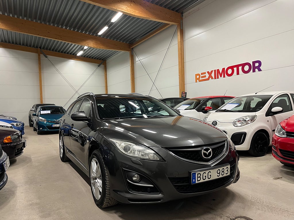 Mazda 6 Wagon 2.0 MZR-DISI Ny Besiktad 